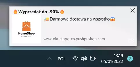 windows 11 firefox web push notyfikacja