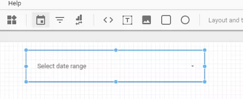 select date range