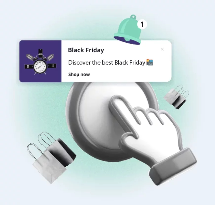 promote time-sensitive offers with web push