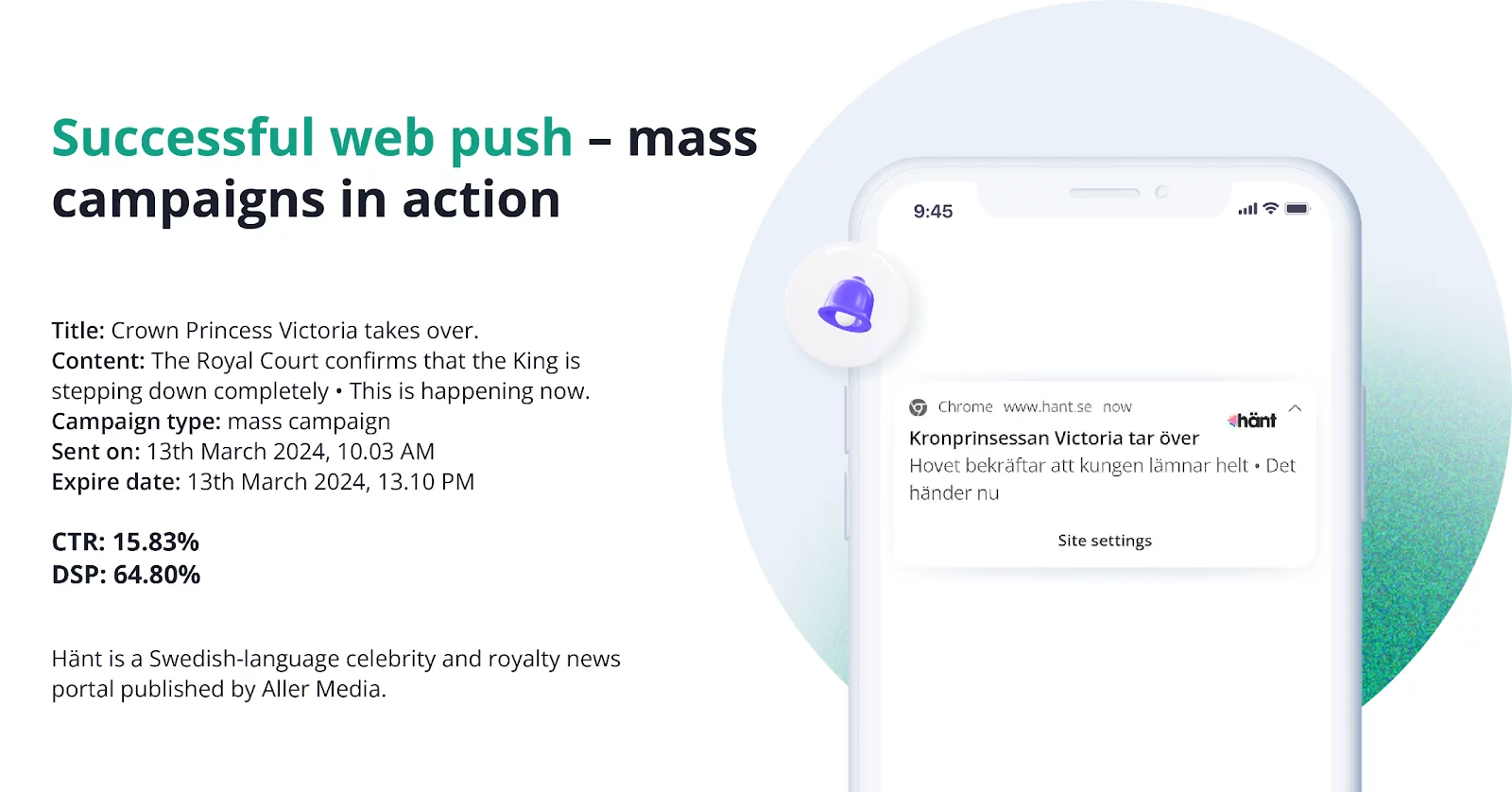 web push case study