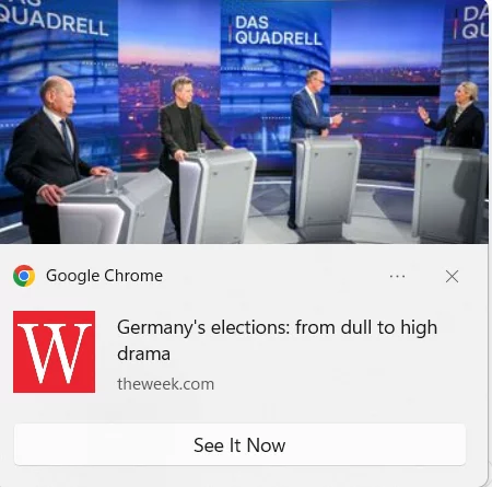 web push notification