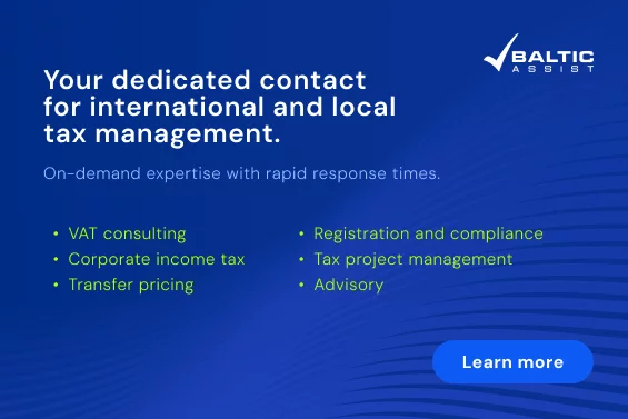 Baltic Assist dedicated contact for international tax management
