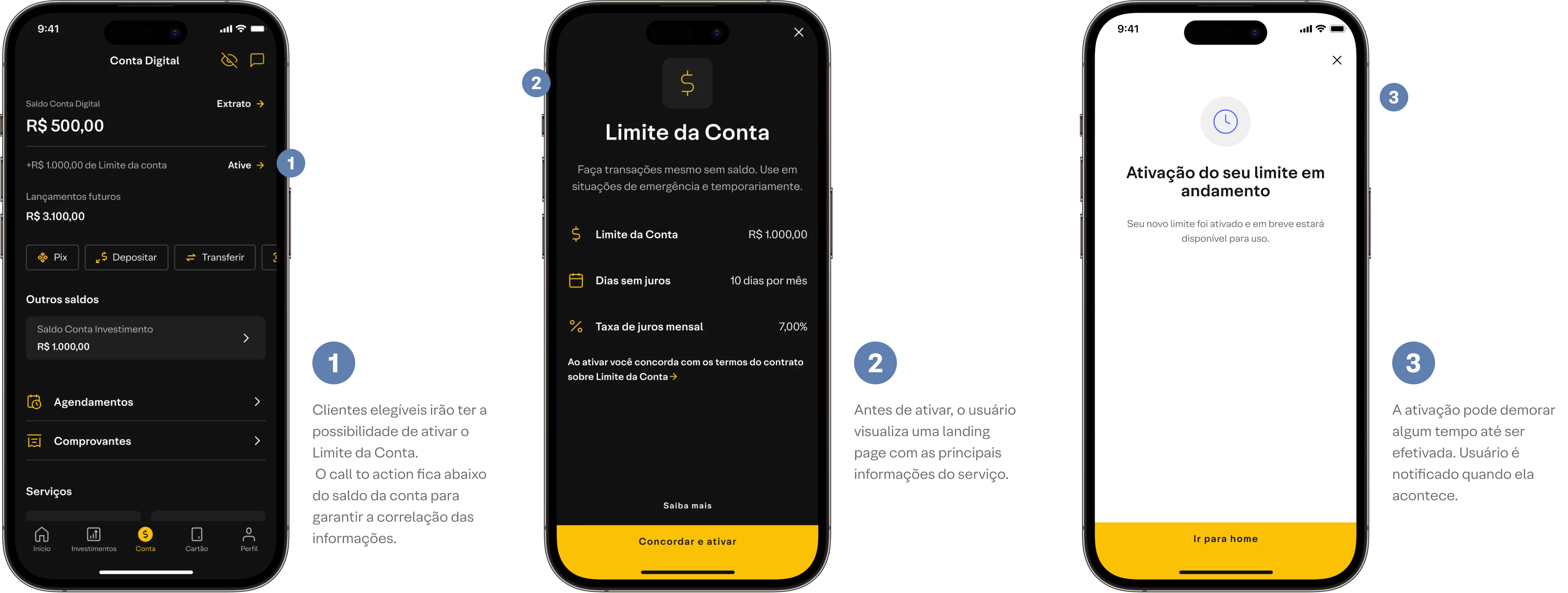 three screens form experience