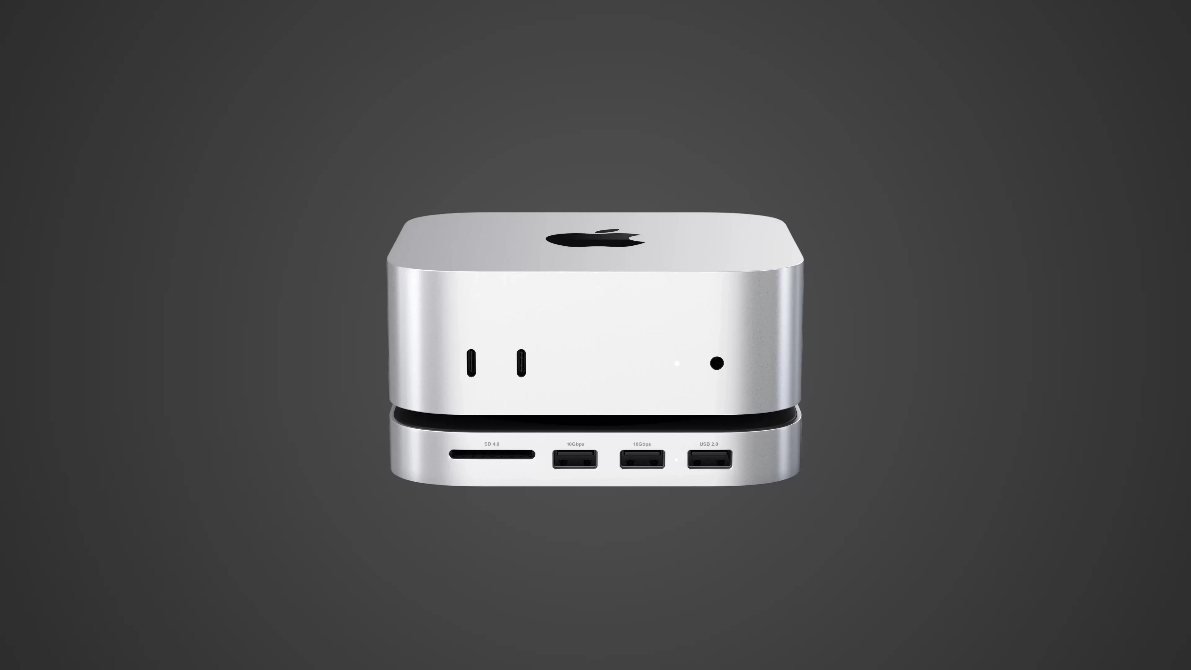 photo of satechi mac m4 mini stand & hub | diySSD