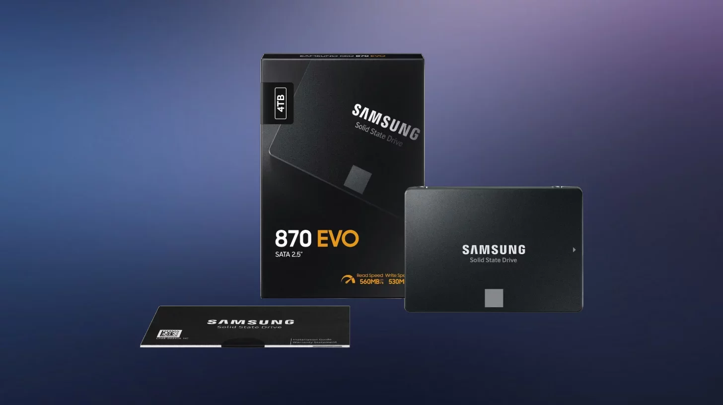 samsung 870 evo product image | diy ssd