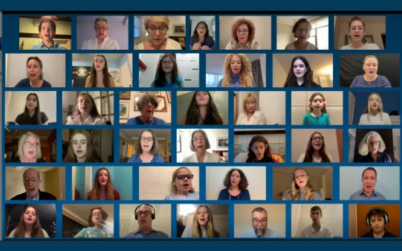 WATCH: Shaaray Tefila Choirs Perform for Shabbat Chanukah