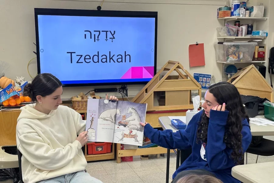 Religious School teachers assistants hard at work
