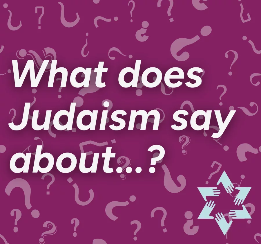 What Does Judaism Say About...?