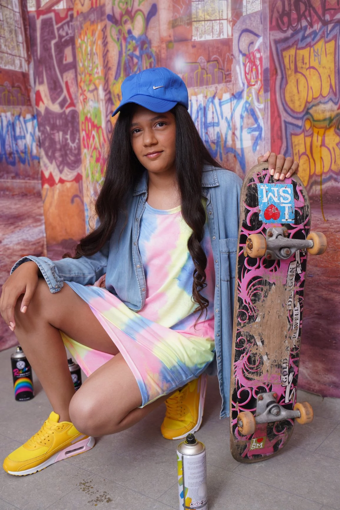 Dramatic light portrait