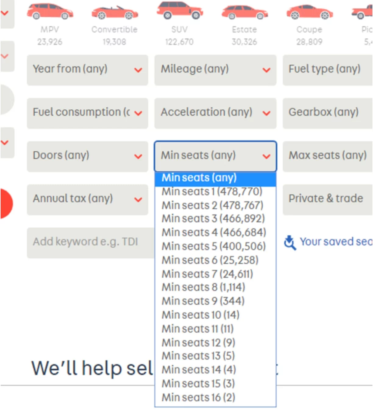 Duplicate wording on form field selection